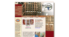 Desktop Screenshot of baycolonywinecellars.com